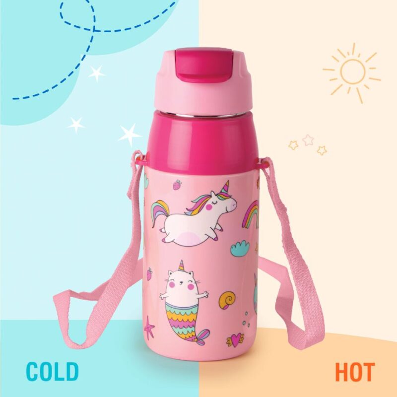 Era  3D Design Insulated Kids Water Bottle, 400ml - Image 27