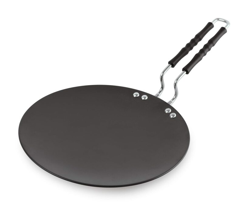 25cm|Hard Anodised Concave Roti Tawa