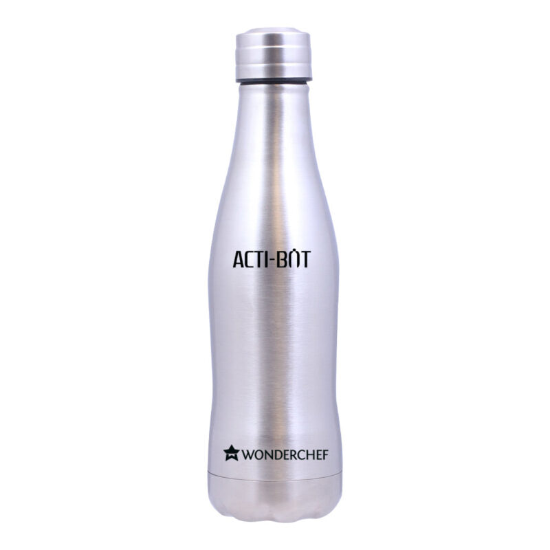Acti-Bot, 650ml, Stainless Steel Single Wall Water Bottle, Light Weight, Spill and Leak Proof, 2 Years Warranty - Image 11
