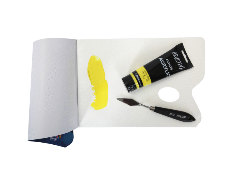 Brustro Arists' Acrylic 120ml Lemon Yellow - Image 2