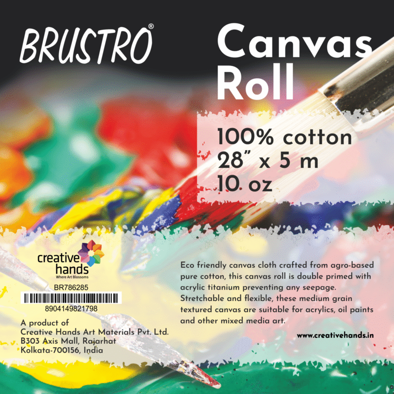 Brustro Cotton Canvas Rolls 786 28" X 5 mtr