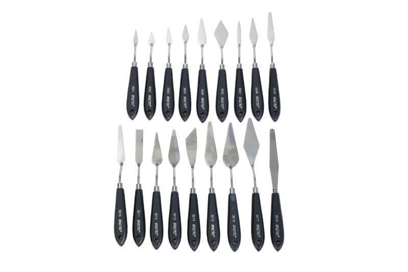 BRUSTRO Artists' Palette Knives (Set of 18)
