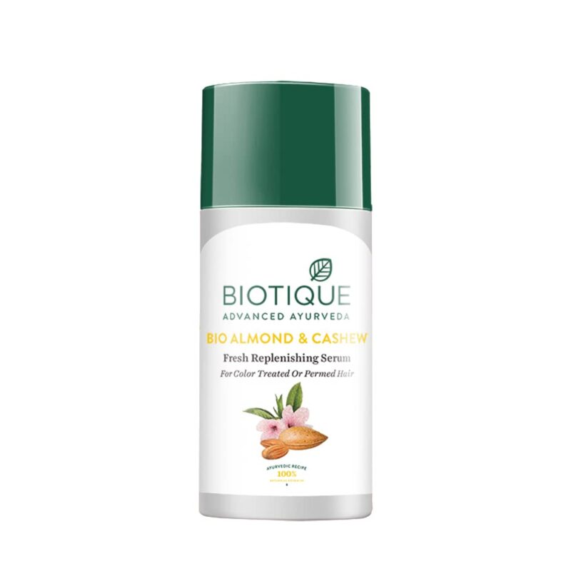 Biotique Bio Almond and Cashew Fresh Replenishing Hair Serum (40 ml) - Image 8