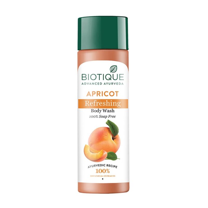 Biotique Bio Apricot Refreshing Body Wash (100% Soap Free)
