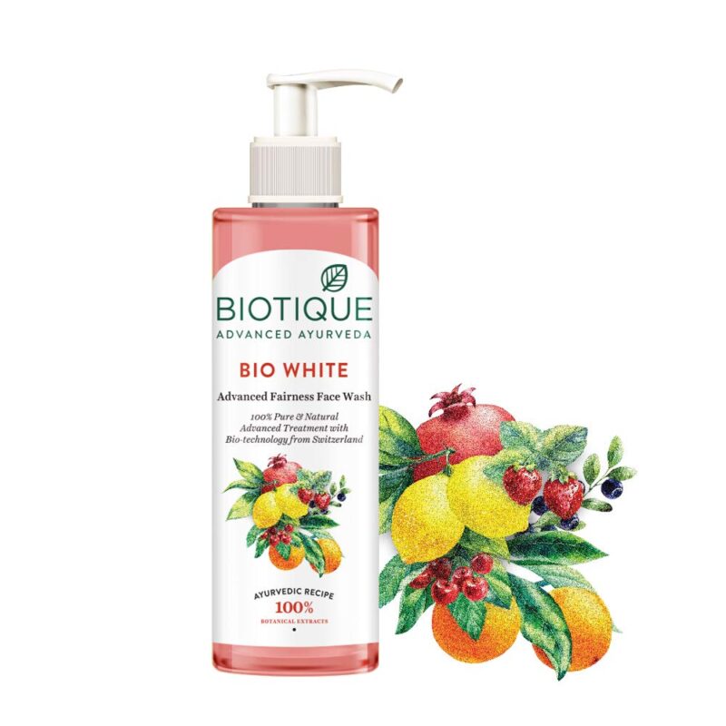Biotique Fruit Brightening Face Wash 100% Pure & Natural - Image 8