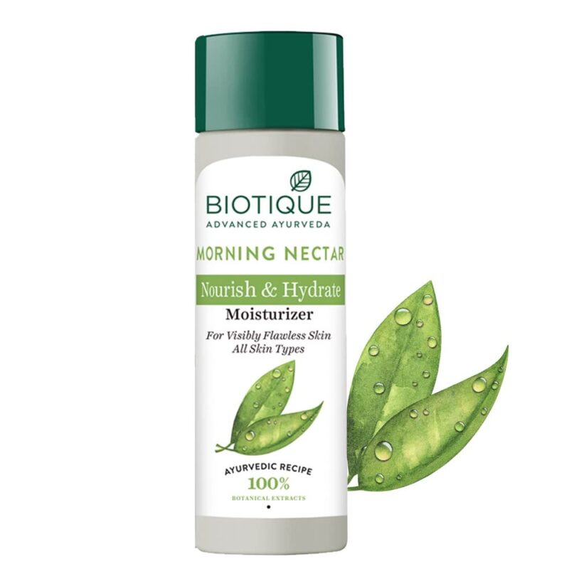 Biotique Morning Nectar Nourish & Hydrate Skin Moisturizer for All Skin Types