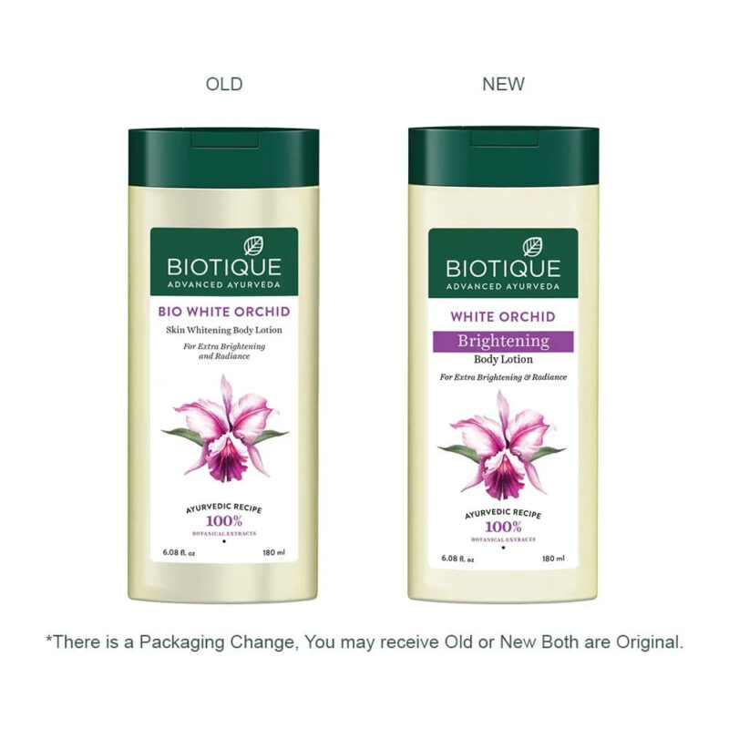 Biotique White Orchid Brightening Body Lotion - Image 3