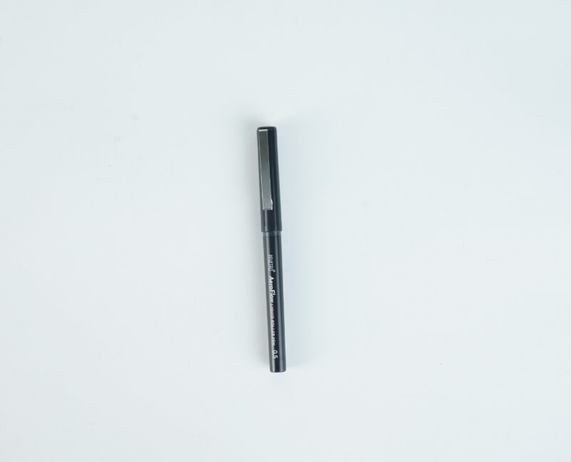 BRUSTRO AeroFlow Liquid Ink Rollerball Pens | Black | 0.5mm, Micro Tip | Pack of 3 | Ideal for Students, Professionals, Office, Exam use, Accurate Smooth Writing, Waterproof, Fade Resistant - Image 7