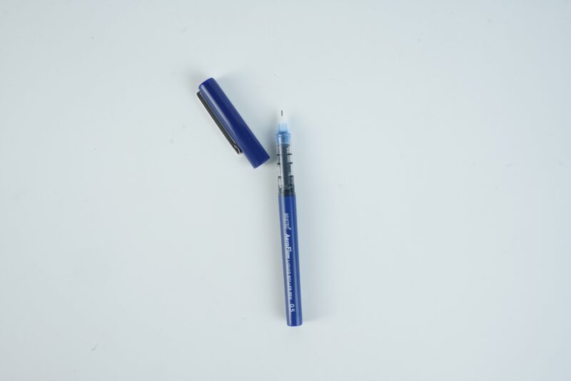 BRUSTRO AeroFlow Liquid Ink Rollerball Pens | Blue | 0.5mm, Micro Tip | Pack of 3| Ideal for Students, Professionals, Office, Exam use, Accurate Smooth Writing, Waterproof, Fade Resistant - Image 13