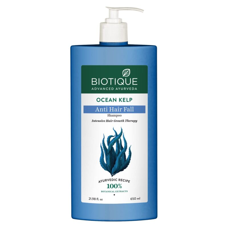 Biotique Ocean Kelp Anti hair Fall Shampoo for Hair Growth Therapy