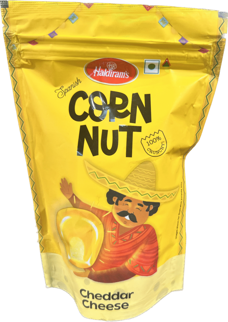 Haldiram Roasted Spanish Corn Nut Cheese, 110 g