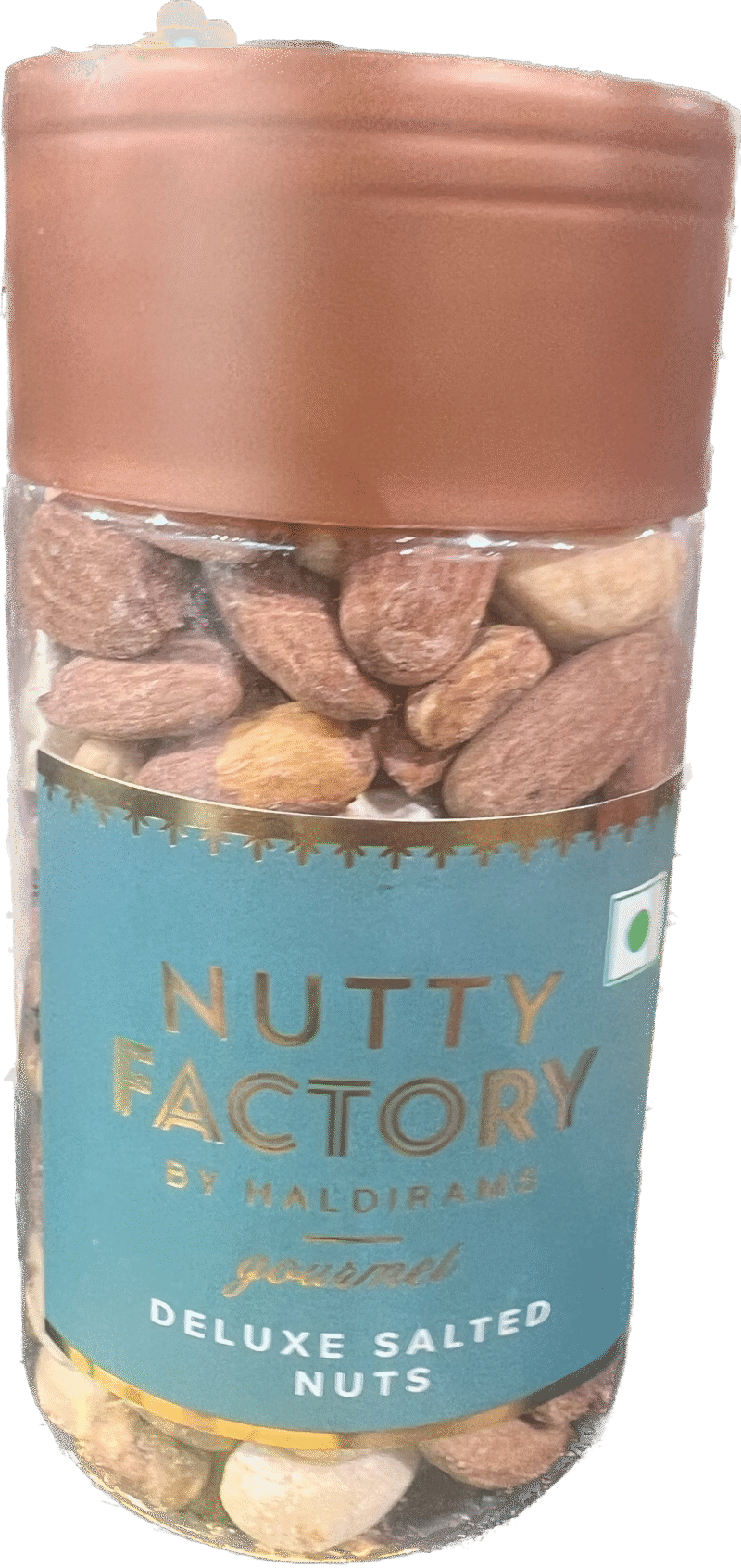 5x Haldiram Nutty Factory Deluxe Salted Nuts Mix, Pack of 5 (200g each)