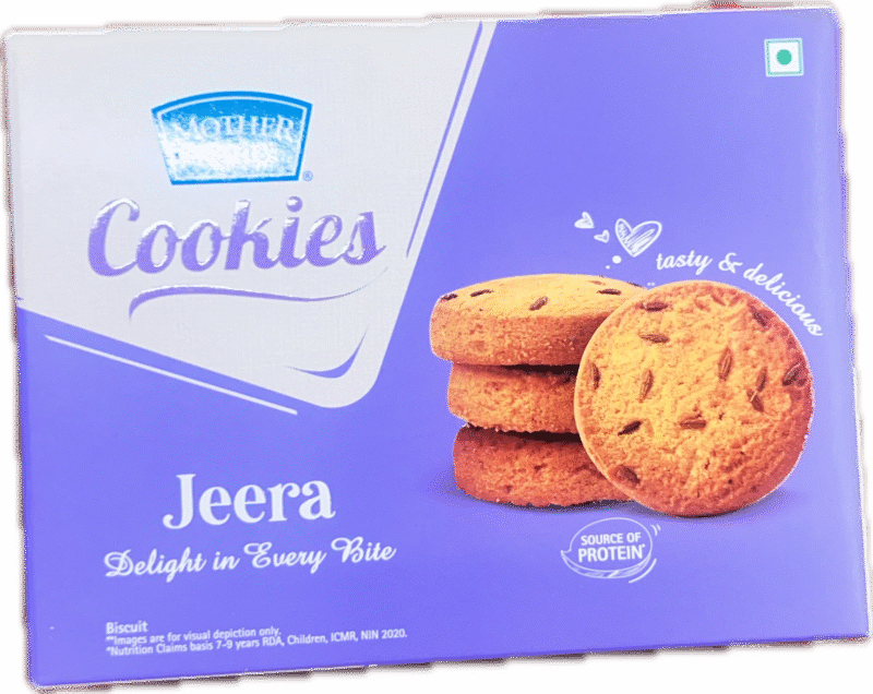 Mother Dairy Jeera Cookies - 150g