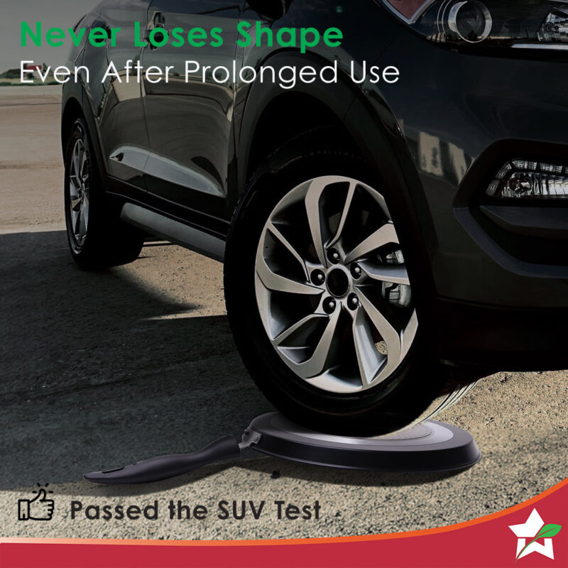 Duralite Die-Cast Non-Stick Pans 4 pcs Set | 24 cm Kadhai with Lid, 24 Cm Fry Pan, 28 cm Dosa Tawa | 1.2 L | Grey | 2 Years Warranty - Image 3