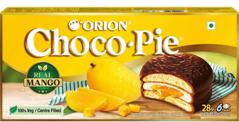 SM- ORION CHOCO PIE MANGO 6PC