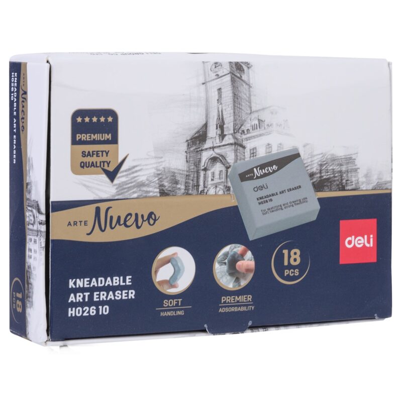 Deli Wh02610 School Eraser - Color May Vary