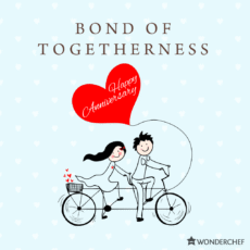 Wonderchef Gift Card Rs. 250 Happy Anniversary