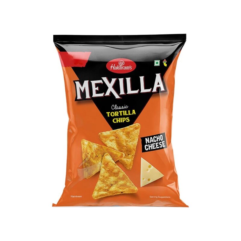 50x Haldiram Mexilla Classic Tortilla Chips, Pack of 50 (75g each)