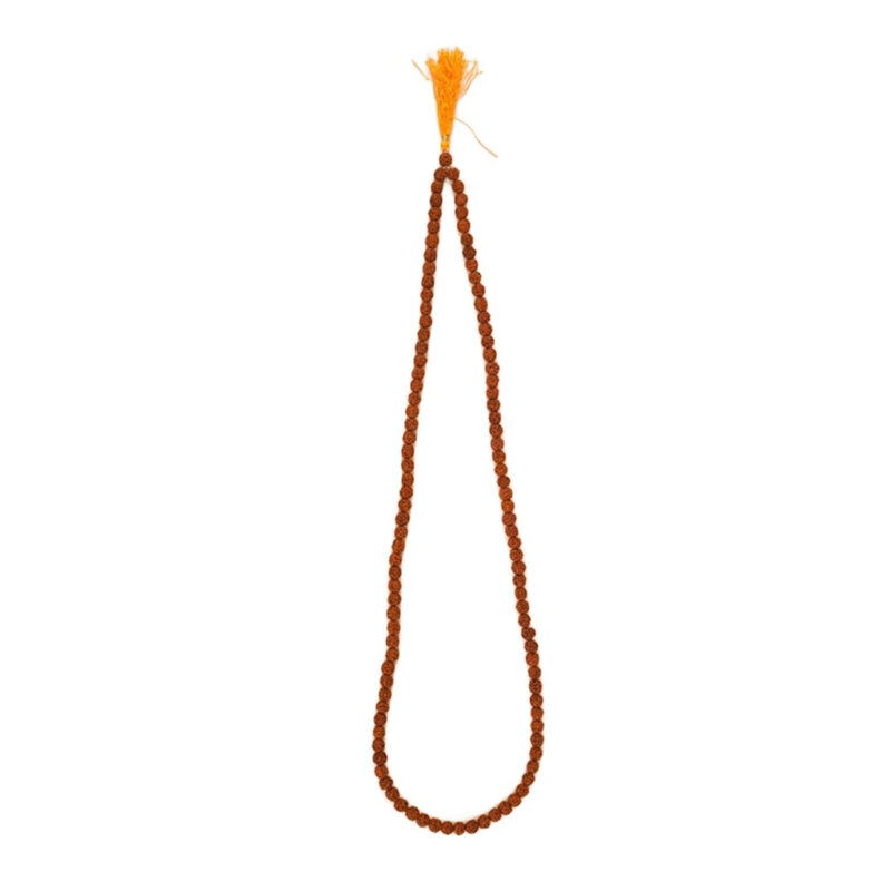 Authentic Isha Panchamukhi (five-faced) Rudraksha Mala. Consecrated at Dhyanalinga. Your cocoon of energy (7.5 mm)