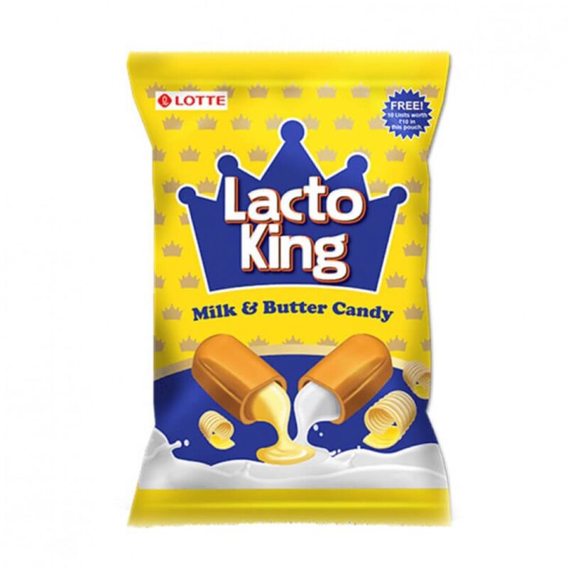 Lotte Lacto King - Milk & Butter Candy - 418g