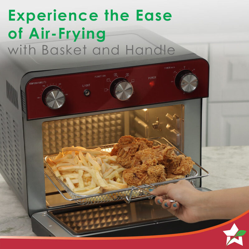 Crimson Edge Air Fryer Oven 23L - Image 4