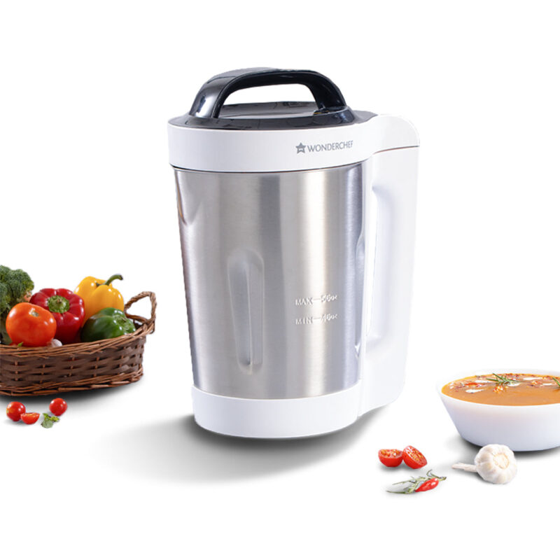 Automatic Soup Maker, 1.6L, 800W, White and Steel - Image 5