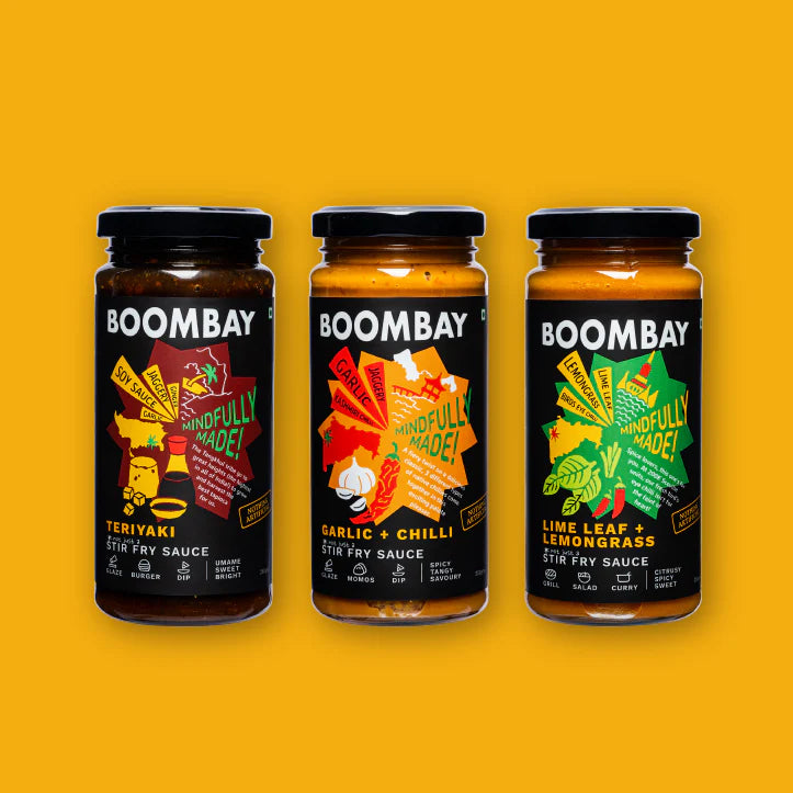Boombay Most Loved Stir Fry Sauces: Teriyaki, Garlic + Chilli & Lime Leaf + Lemongrass - Image 10