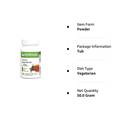 Herbalife Nutrition Natural Tulsi Afresh Energy Drink Mix - Image 2
