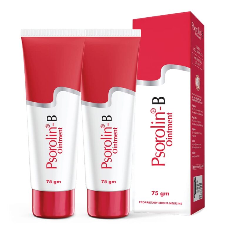 Psorolin B Ointment (75g) -Pack of 2