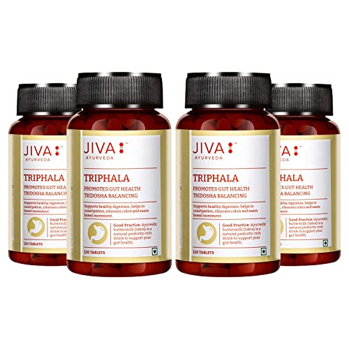 Jiva Triphala- 120 Tablets (Pack of 4)