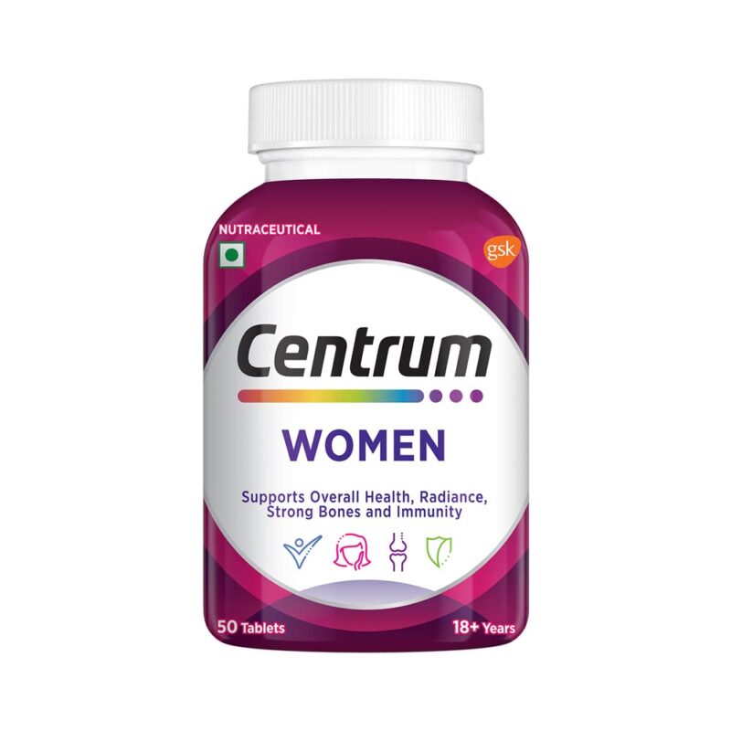 Centrum Women, Multivitamin with Biotin, 50 tablets