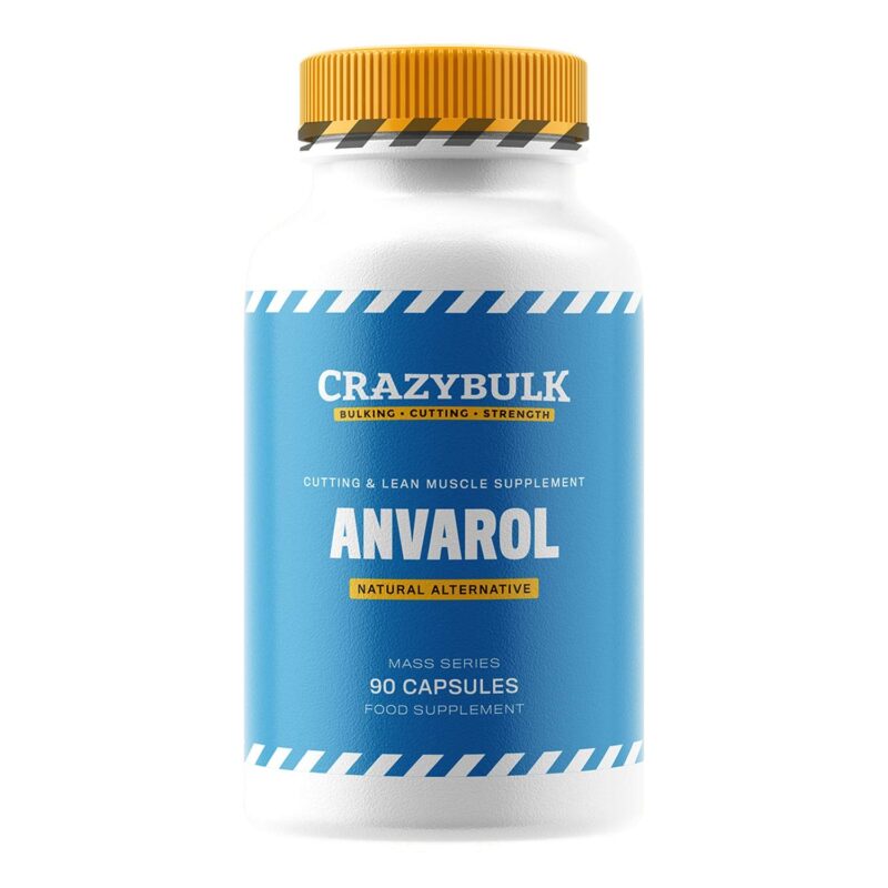 CrazyBulk ANVAROL (ANAVAR) Natural Alternative for Cutting & Lean Muscle Supplement, (90 Capsules)