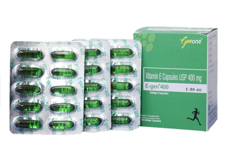 Genone E-Gen 400 Vitamin E Capsule  (30 Capsules)