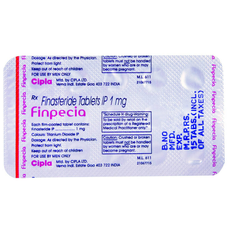 Finpecia 1 mg (15 Tablets) - Image 3
