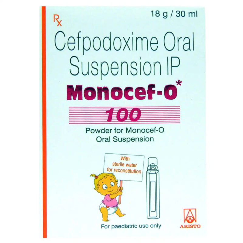 Monocef-O 100 - Oral Suspension- 30ml