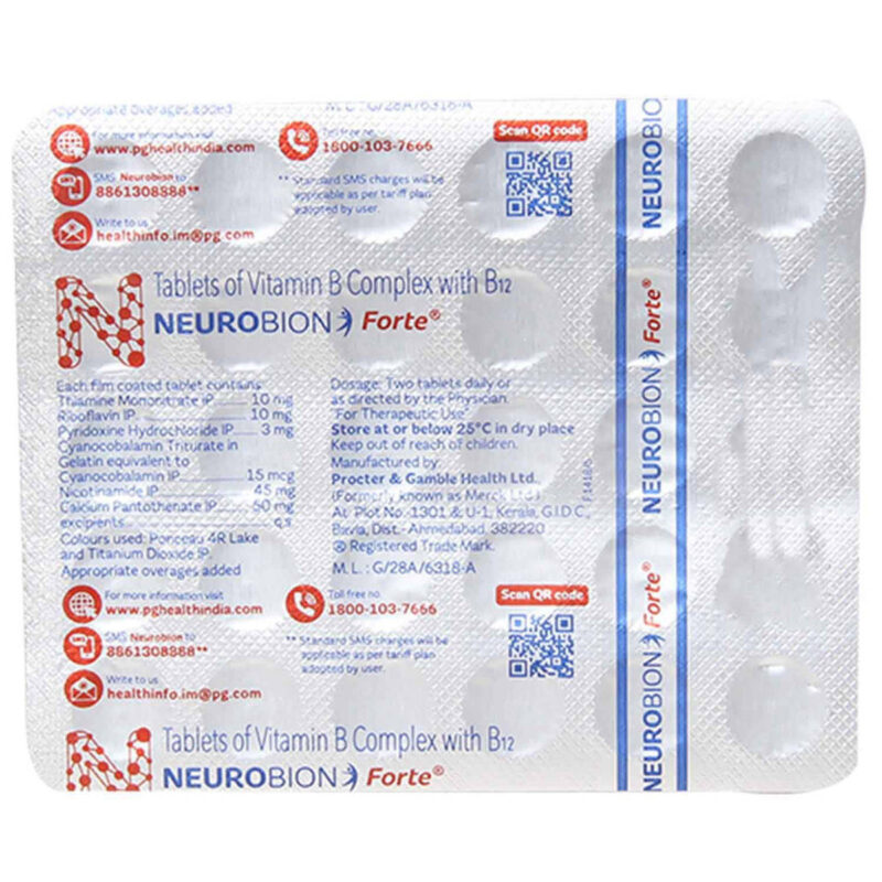 Neurobion Forte 120 Tablets - Image 3