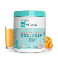 Healthkart Vitals Skin Radiance Collagen Supplement (Orange) - 200GM