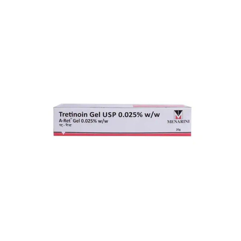 Tretinoin A Ret 0.25% Gel, 1 Tubes / 20gm