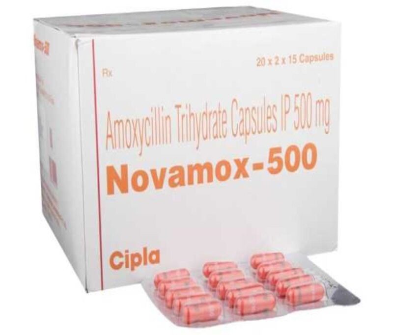 Novamox 500 - 15 Capsules